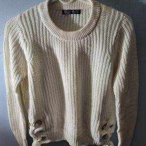 New never worn cotton knit sweater
